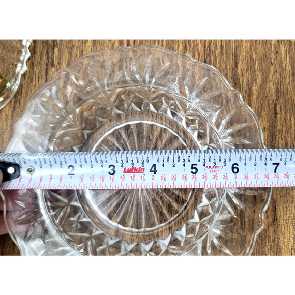 Antique Famous Gold by Co-Operative Flint EAPG Clear Butter Cover Dish 1880S - Picture 10 of 12